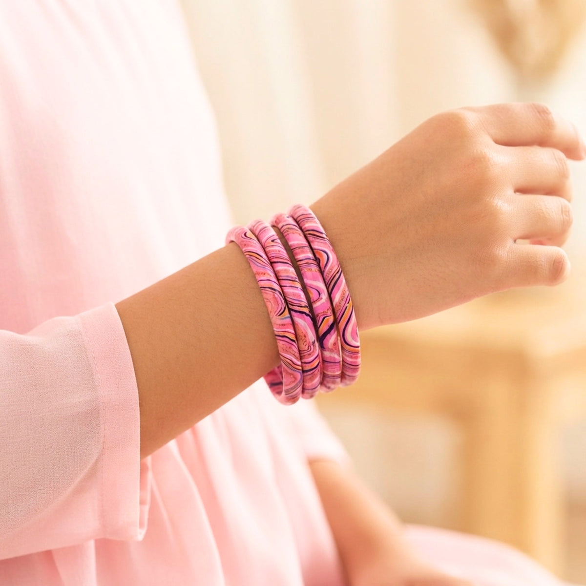 Anjali (Set Of 4 Lac Bangles)