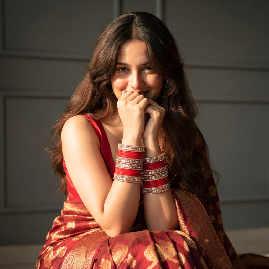 Poonam Karwa Chauth Special (Stack of 12 Lac Bangles)