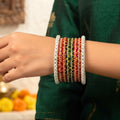 Maaya (Stack Of 8 Lac Bangles)