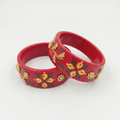 Paro (Set of 2 Lac Bangles Handpainted Edition)