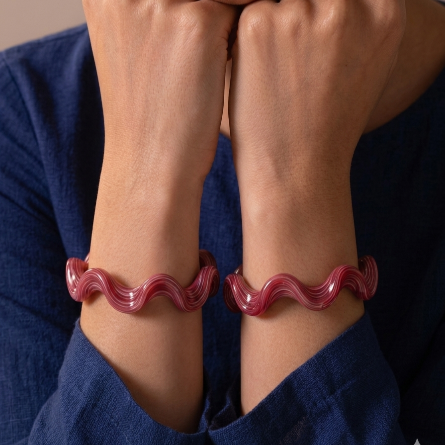 Geet (Set of 2 Lac Bangles)