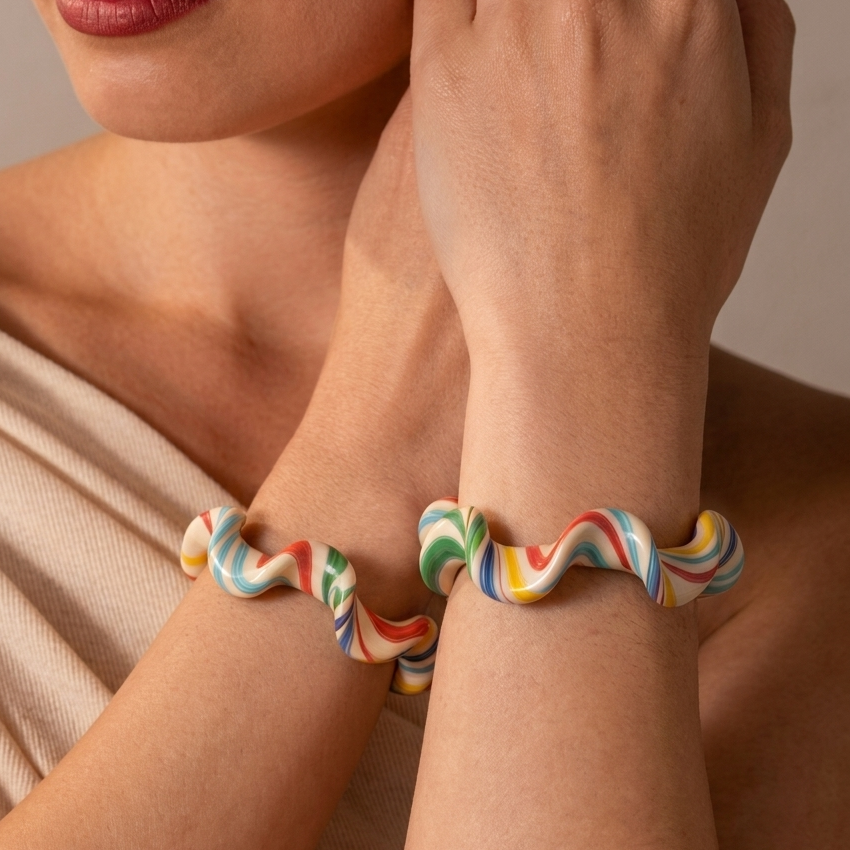 Geet (Set of 2 Lac Bangles)