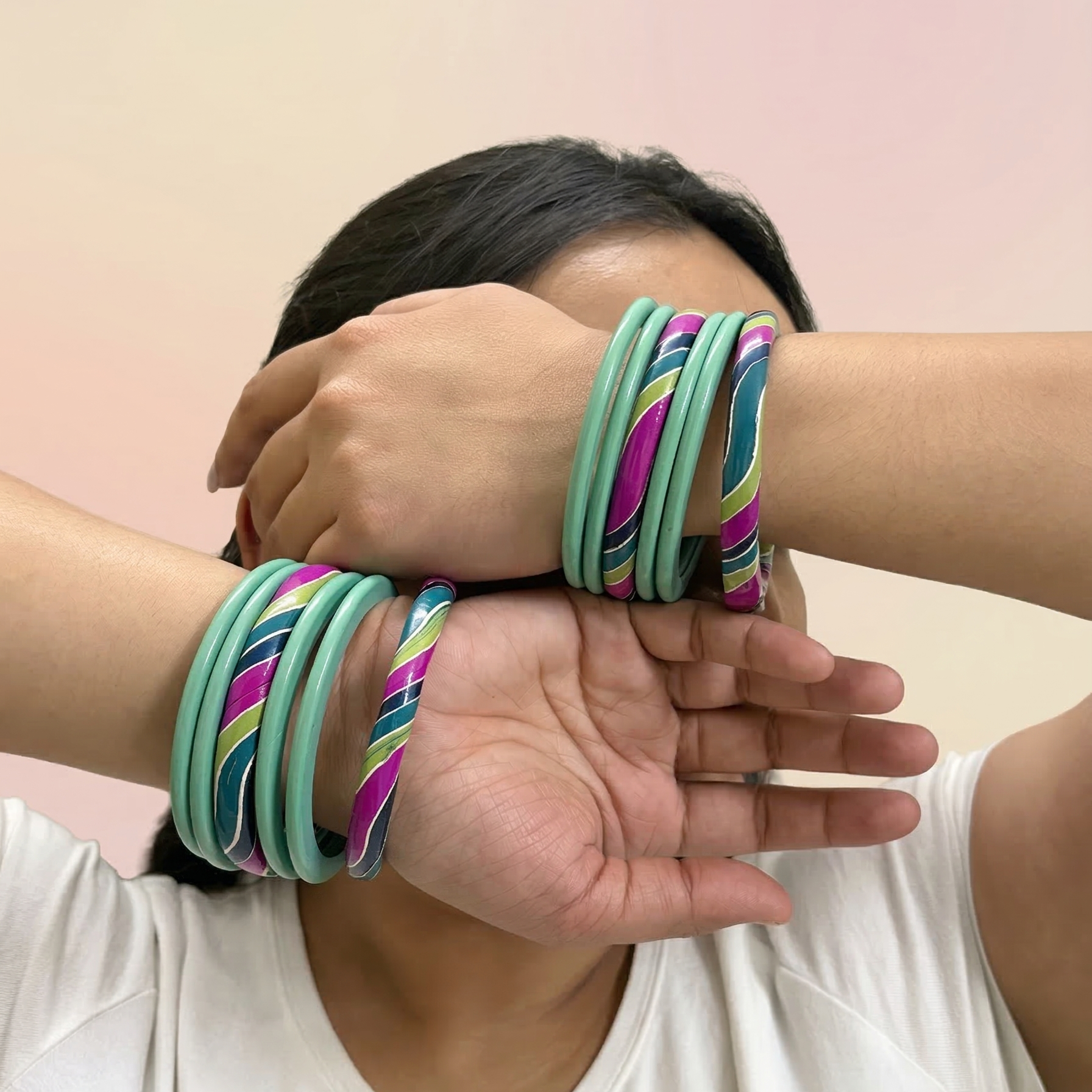 Bunti ki Babli (Stack of 12 Lac Bangles)