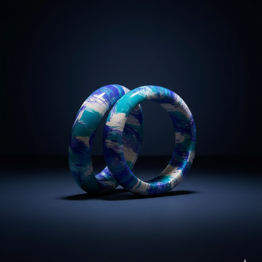 Leela (Set of 4 Lac Bangles)