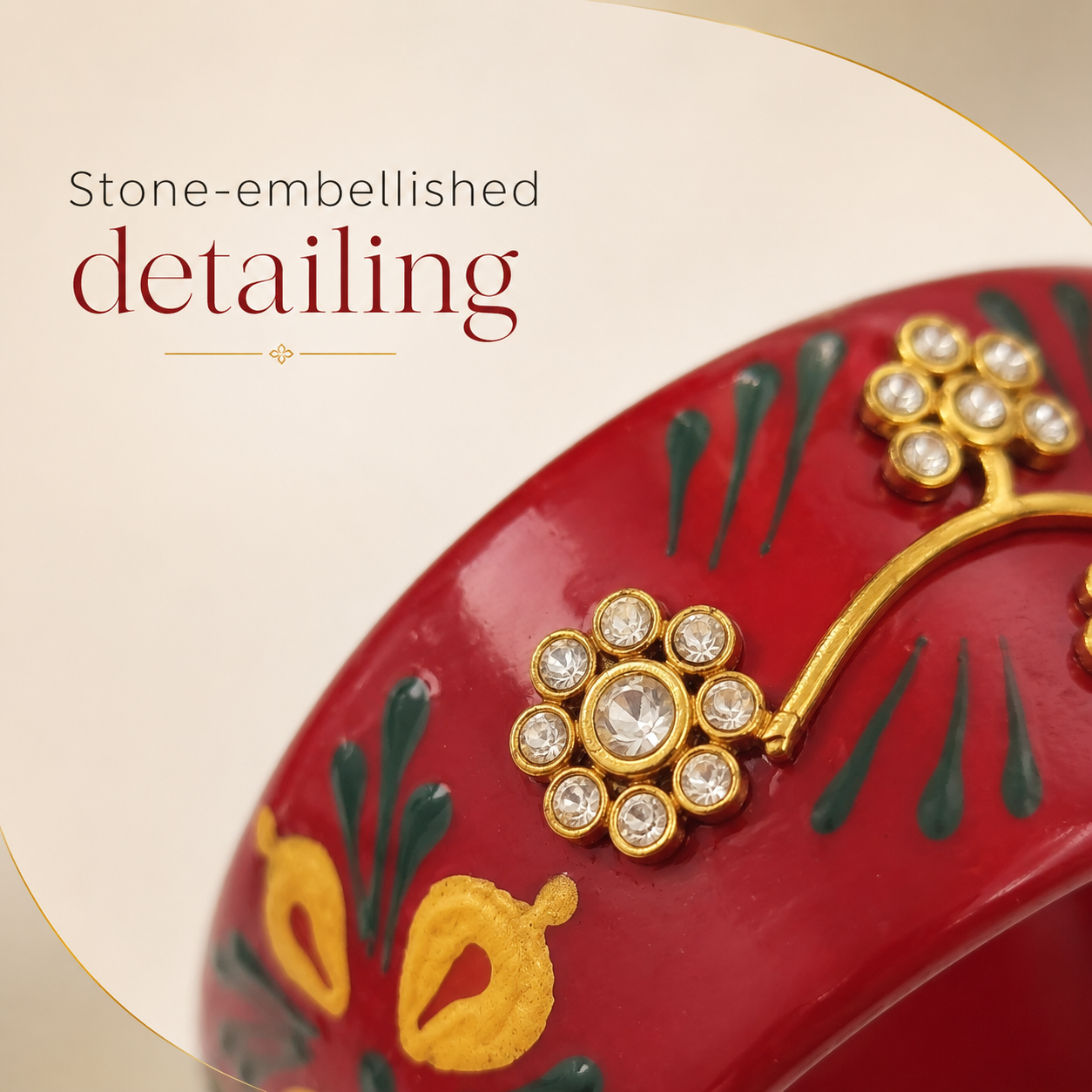 Paro (Set of 2 Lac Bangles Handpainted Edition)