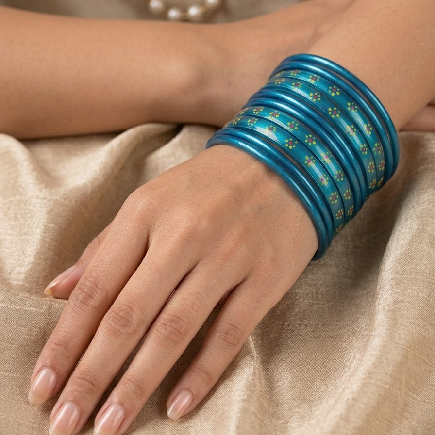 Tanu (Stack Of 10 Lac Bangles)