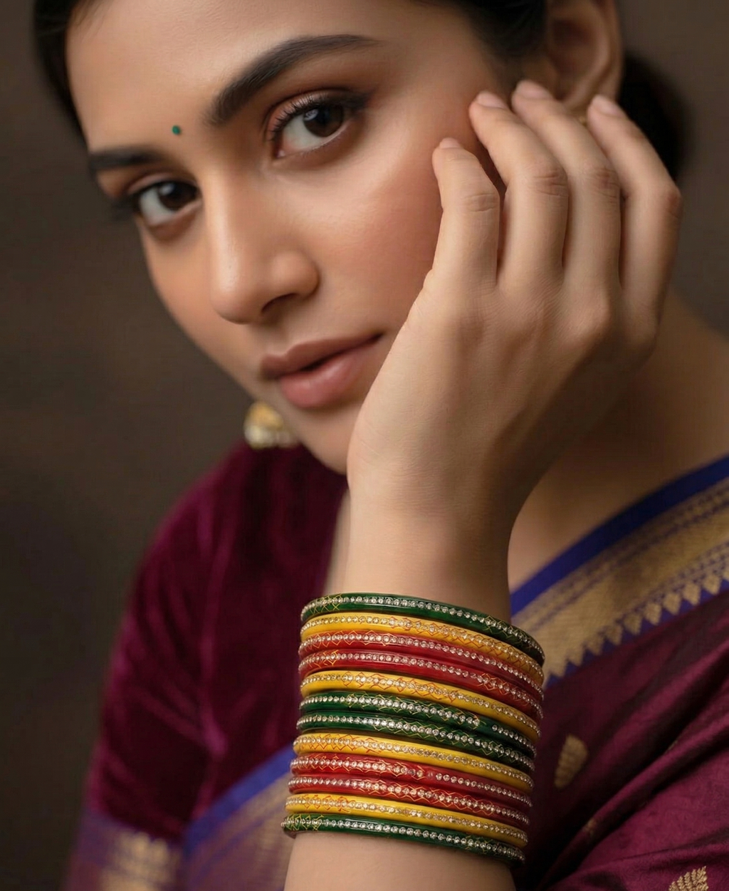 Taani Partner (Set of 12 Lac Bangles)