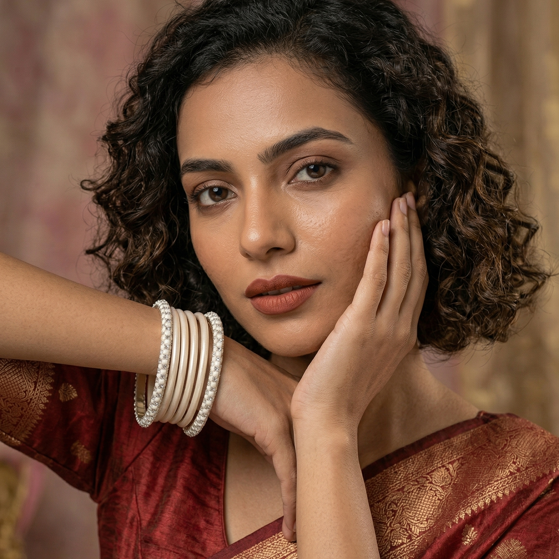 Shanti Priya (Stack Of 12 Lac Bangles)