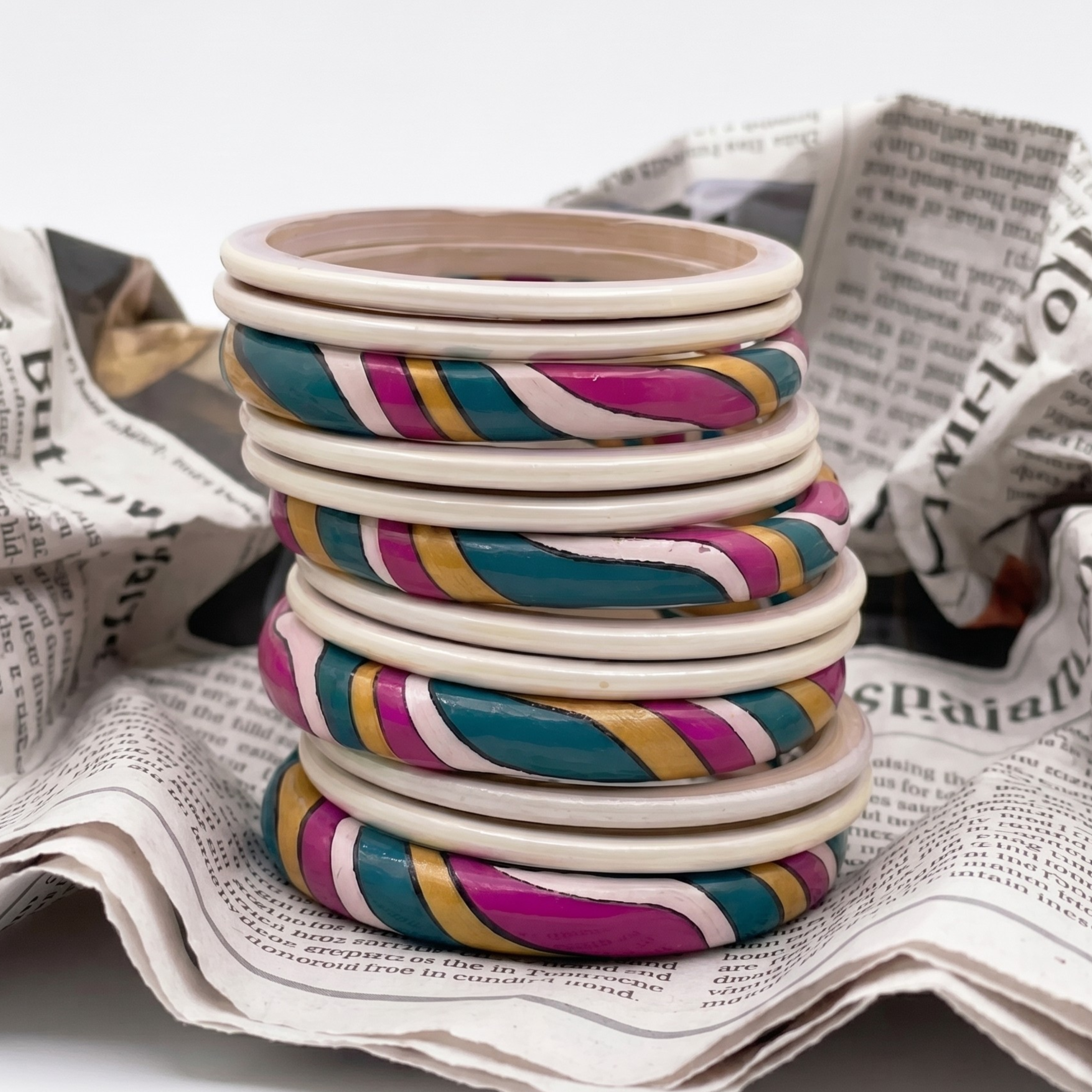 Custom image for Bunti ki Babli (Stack of 12 Lac Bangles)