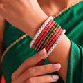 Maaya (Stack Of 8 Lac Bangles)
