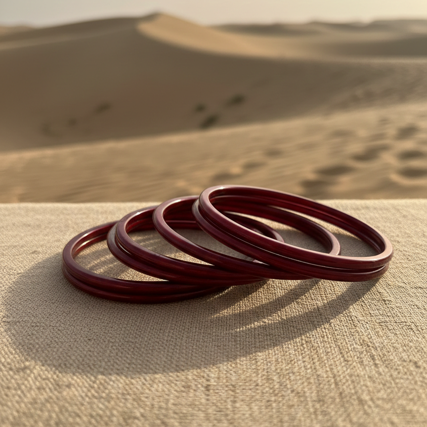 Laila (Set of 8 Lac Bangles)