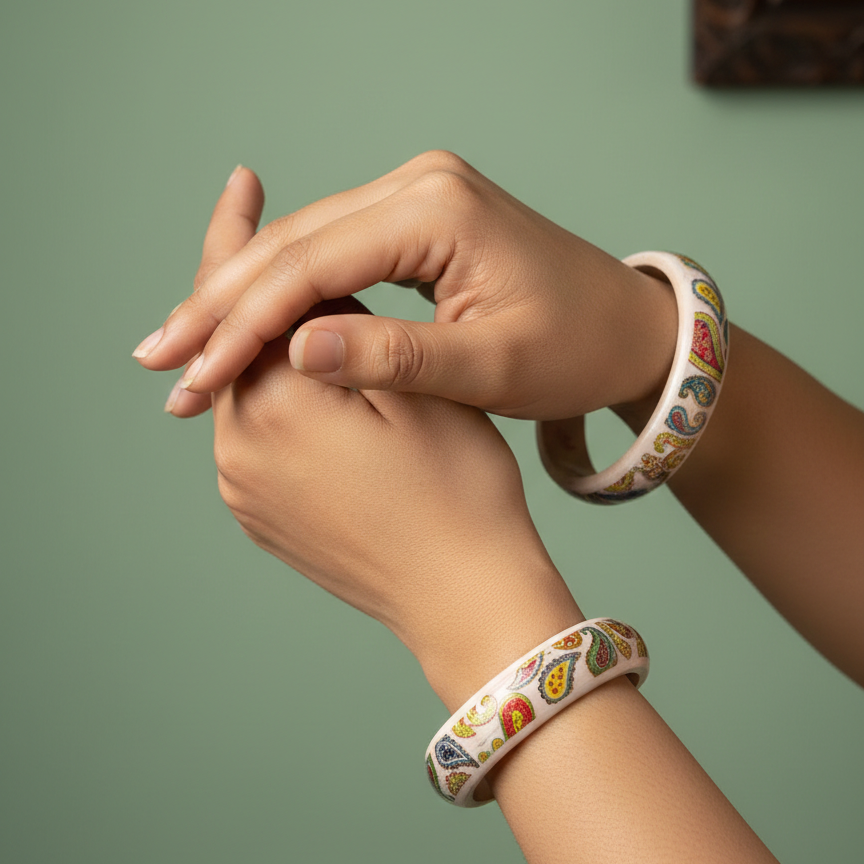 Jodhaa (Set of 2 Lac Bangles)