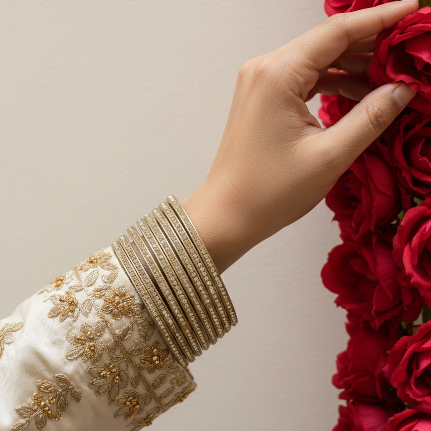 Mastaani (Set of 8 Lac Bangles)