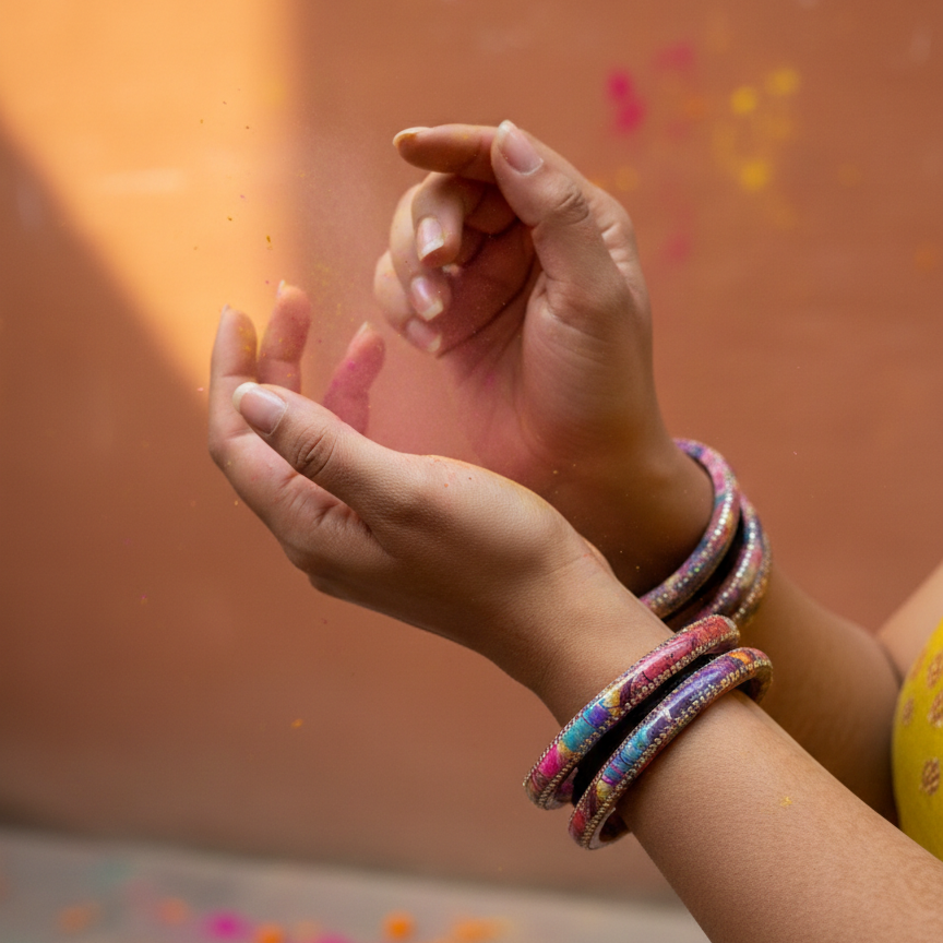 Rani (Set of 2 Lac Bangles)