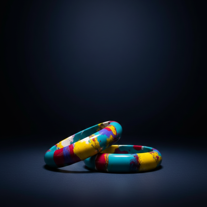 Leela (Set of 4 Lac Bangles)