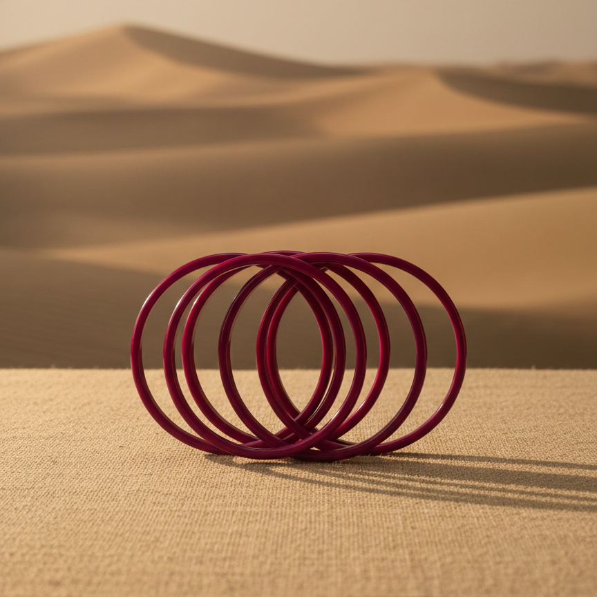 Laila (Set of 8 Lac Bangles)