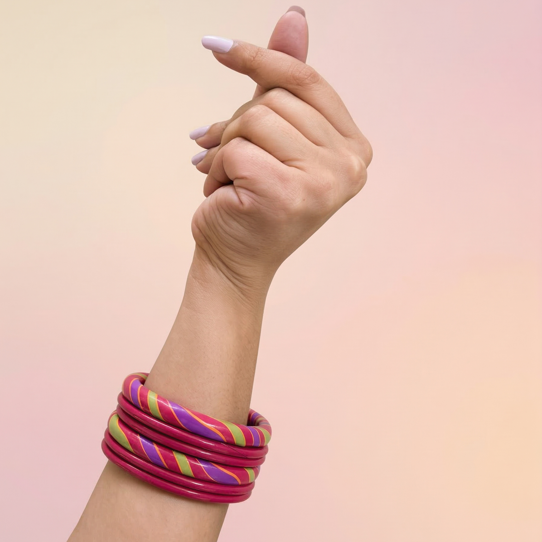 Bunti ki Babli (Stack of 12 Lac Bangles)