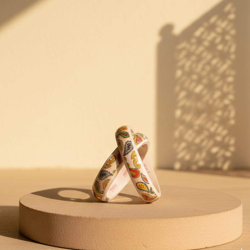 Jodhaa (Set of 2 Lac Bangles)