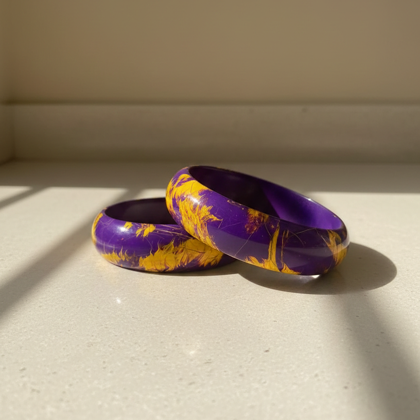 Scholar Naina (Set of 2 Lac Bangles)