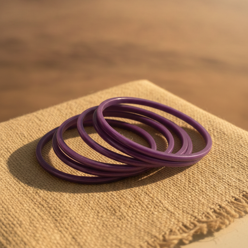 Laila (Set of 8 Lac Bangles)