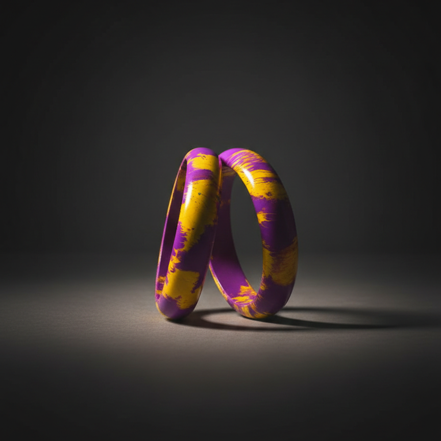 Leela (Set of 4 Lac Bangles)