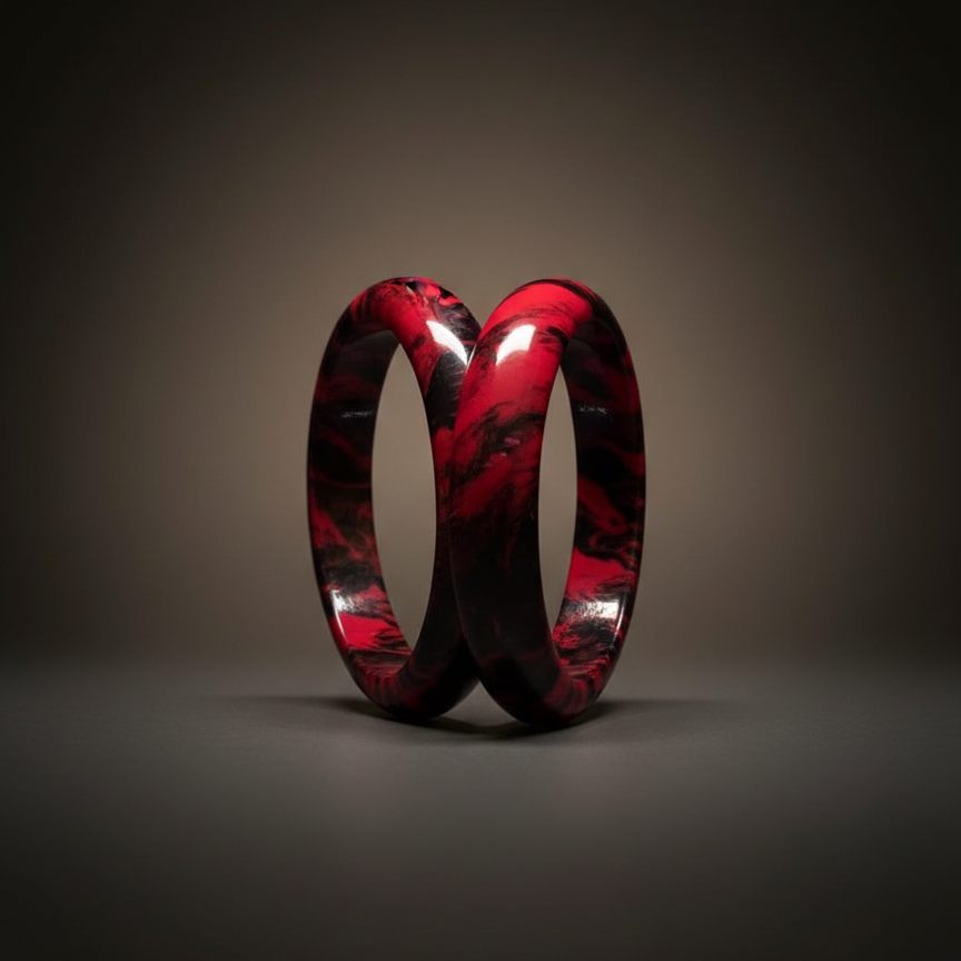 Leela (Set of 4 Lac Bangles)