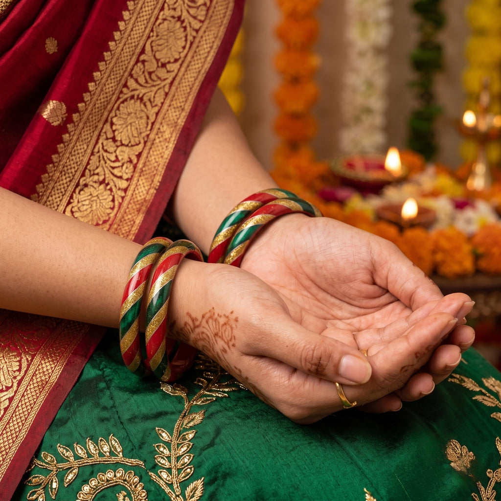 Anjali (Set Of 4 Lac Bangles)