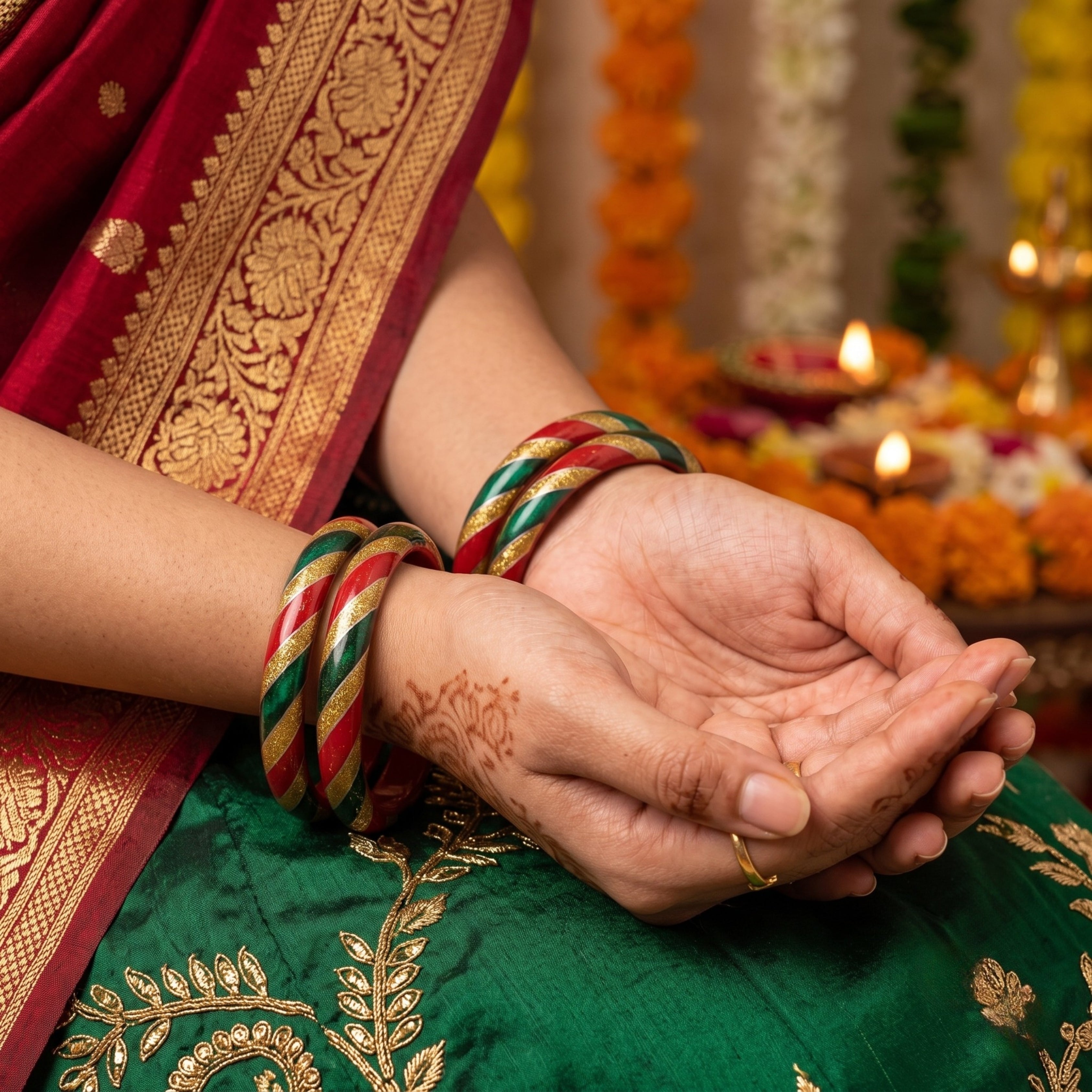 Anjali (Set Of 4 Lac Bangles)