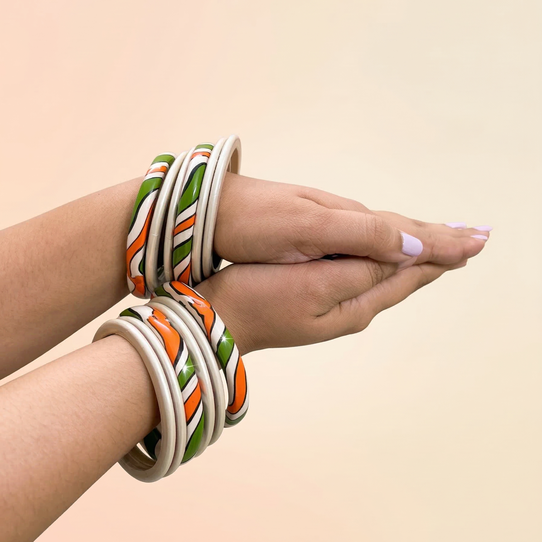 Bunti ki Babli (Stack of 12 Lac Bangles)