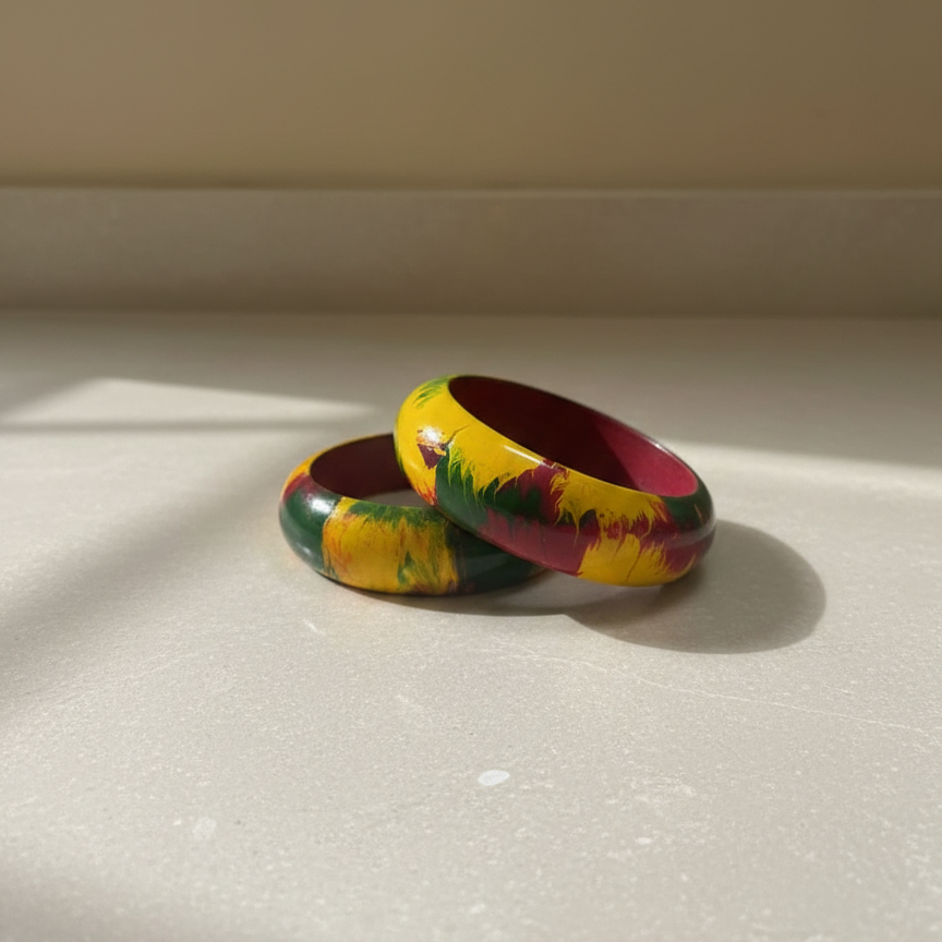 Scholar Naina (Set of 2 Lac Bangles)